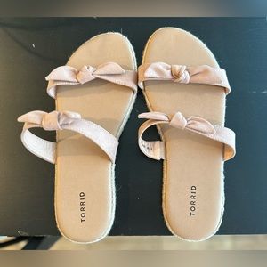Torrid sandals, size 11w
